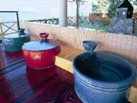 Barrel bath for 1 to 2 persons
