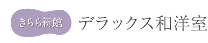 きらら新館　デラックス和洋室